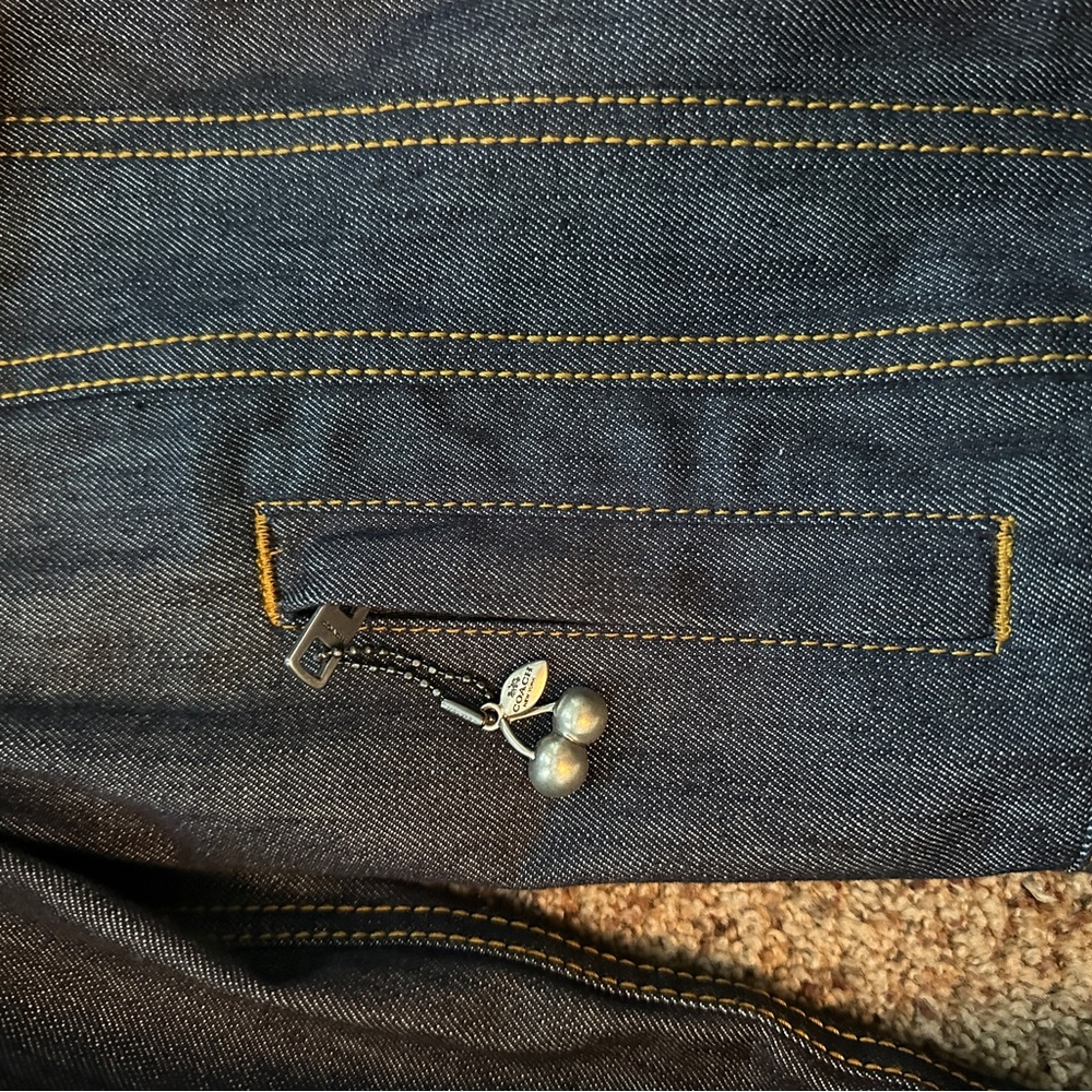 Coach Denim Jacket - Picture 3 of 8